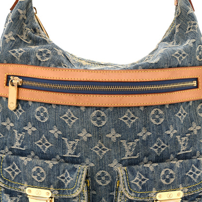 Louis Vuitton Denim Baggy GM Blue 7 of 11