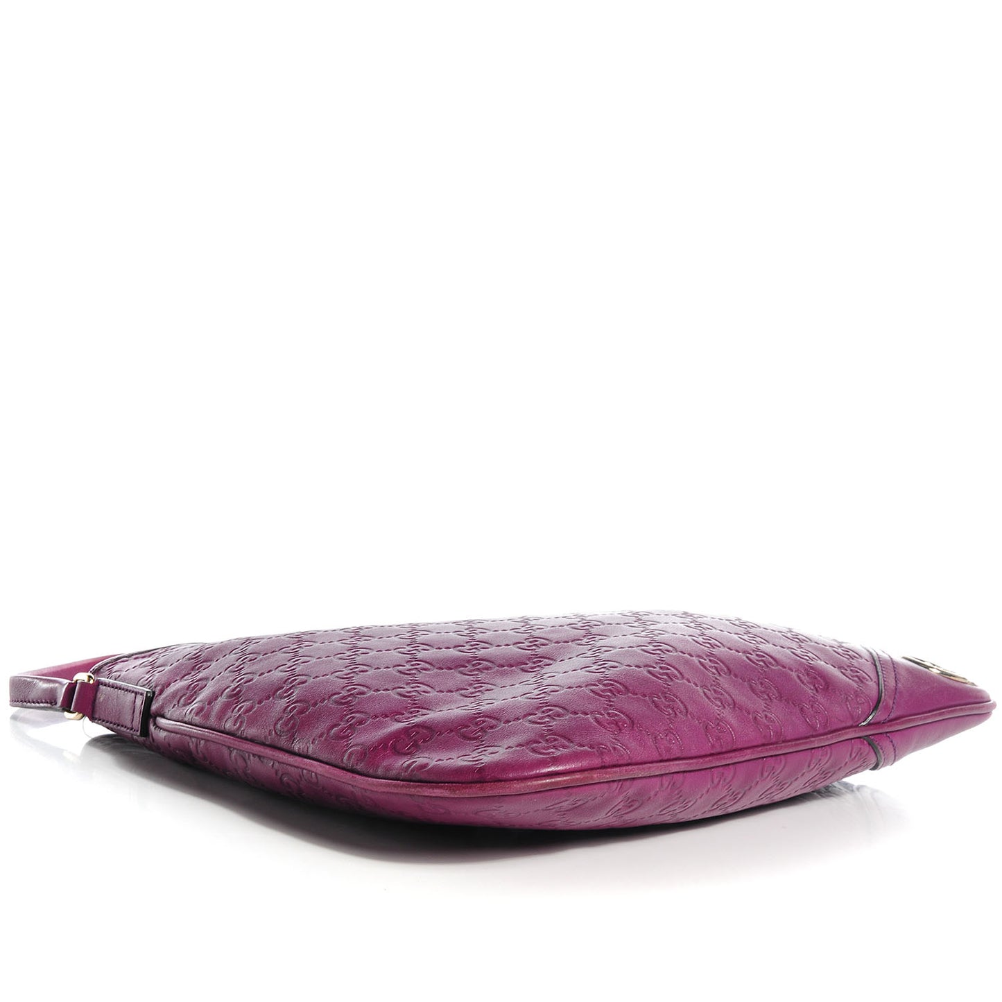 Guccissima Medium New Britt Hobo Purple