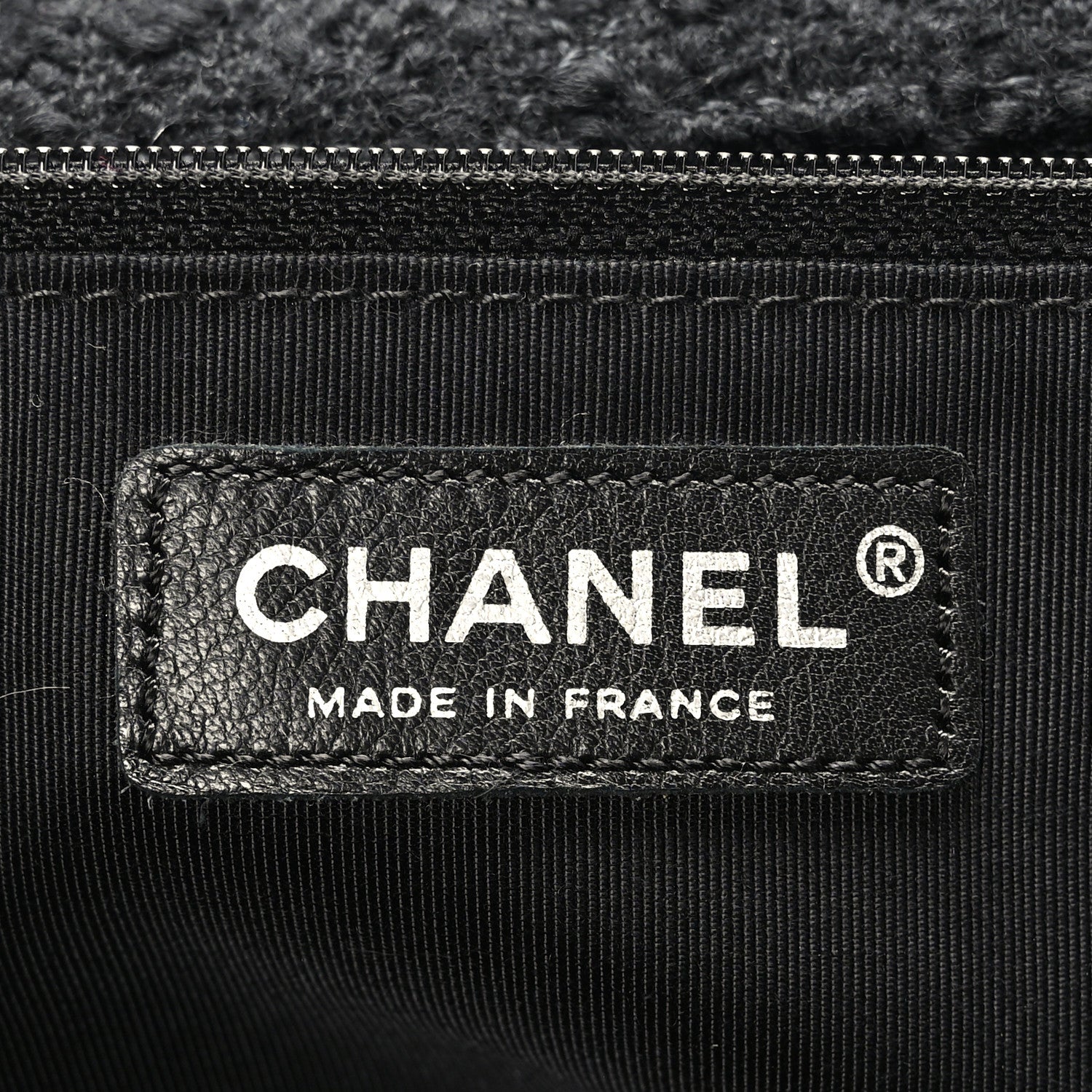 Chanel Tweed Reissue XL Maxi Jumbo Flap Black 6 of 9