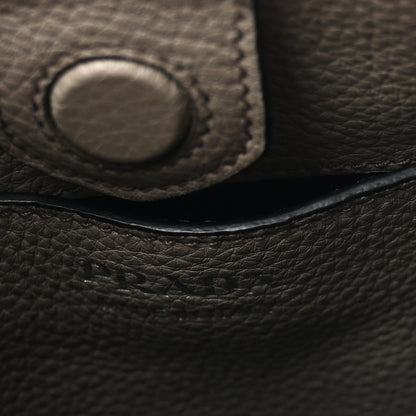 Prada Vitello Daino Soft Mini Hobo Messenger Bag Argilla 6 of 9