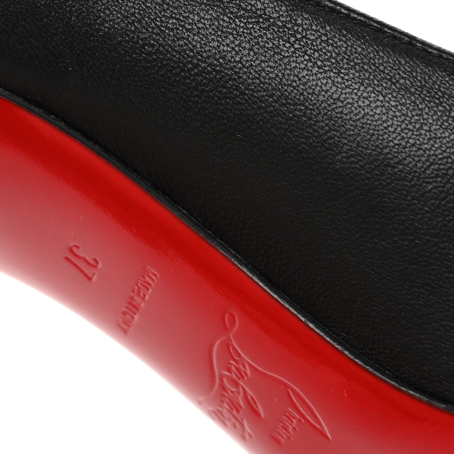 Christian Louboutin Nappa Snakeskin Embossed Maastricht 100 Pumps 37 Black 9 of 9