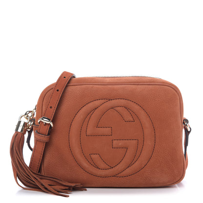 Gucci Vitello Range Small Soho Disco Bag Old Whisky 1 of 9