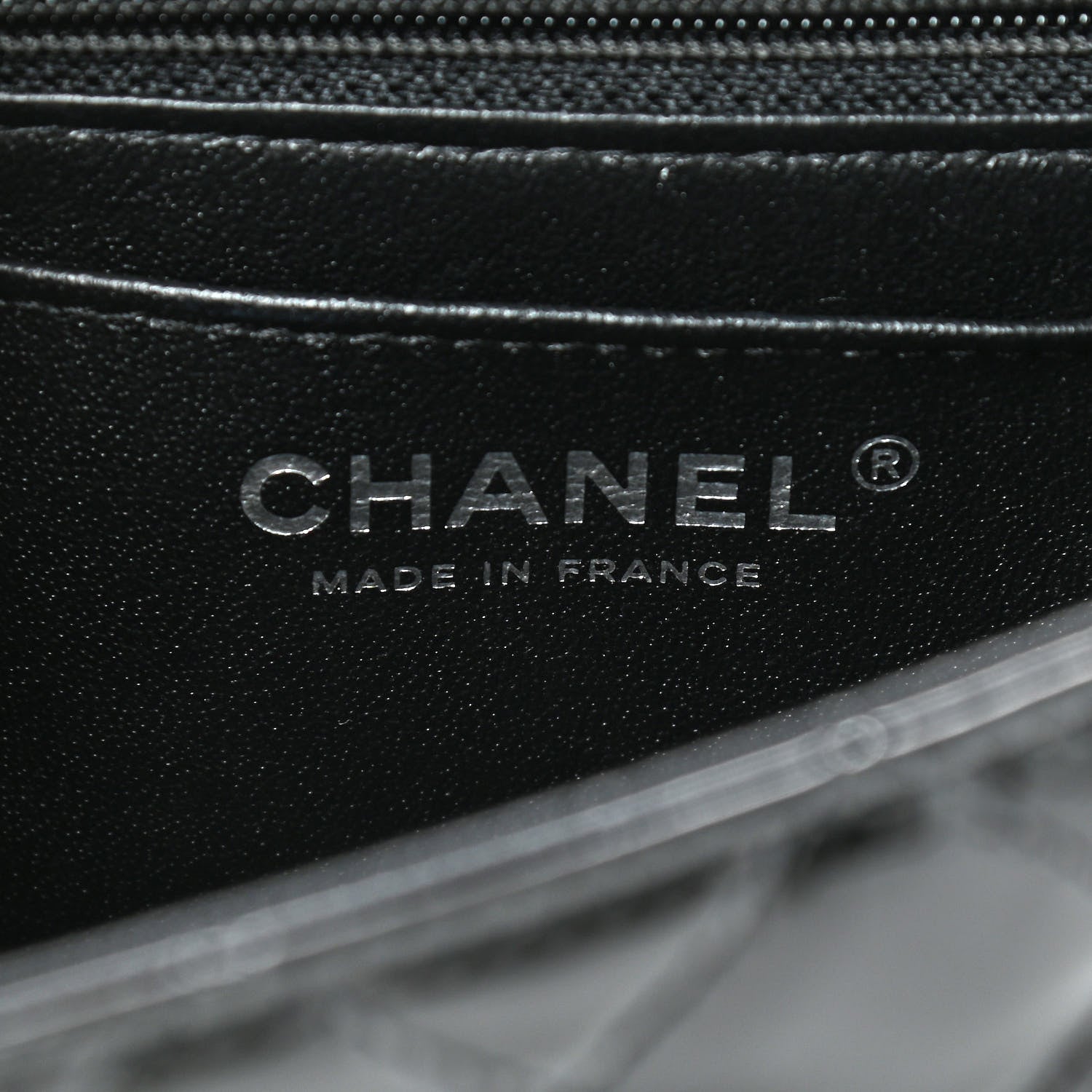 Chanel Patent Calfskin Quilted Mini Rectangular Flap So Black 7 of 8
