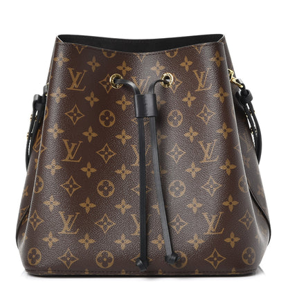 Louis Vuitton Monogram Neonoe MM Black 1 of 8