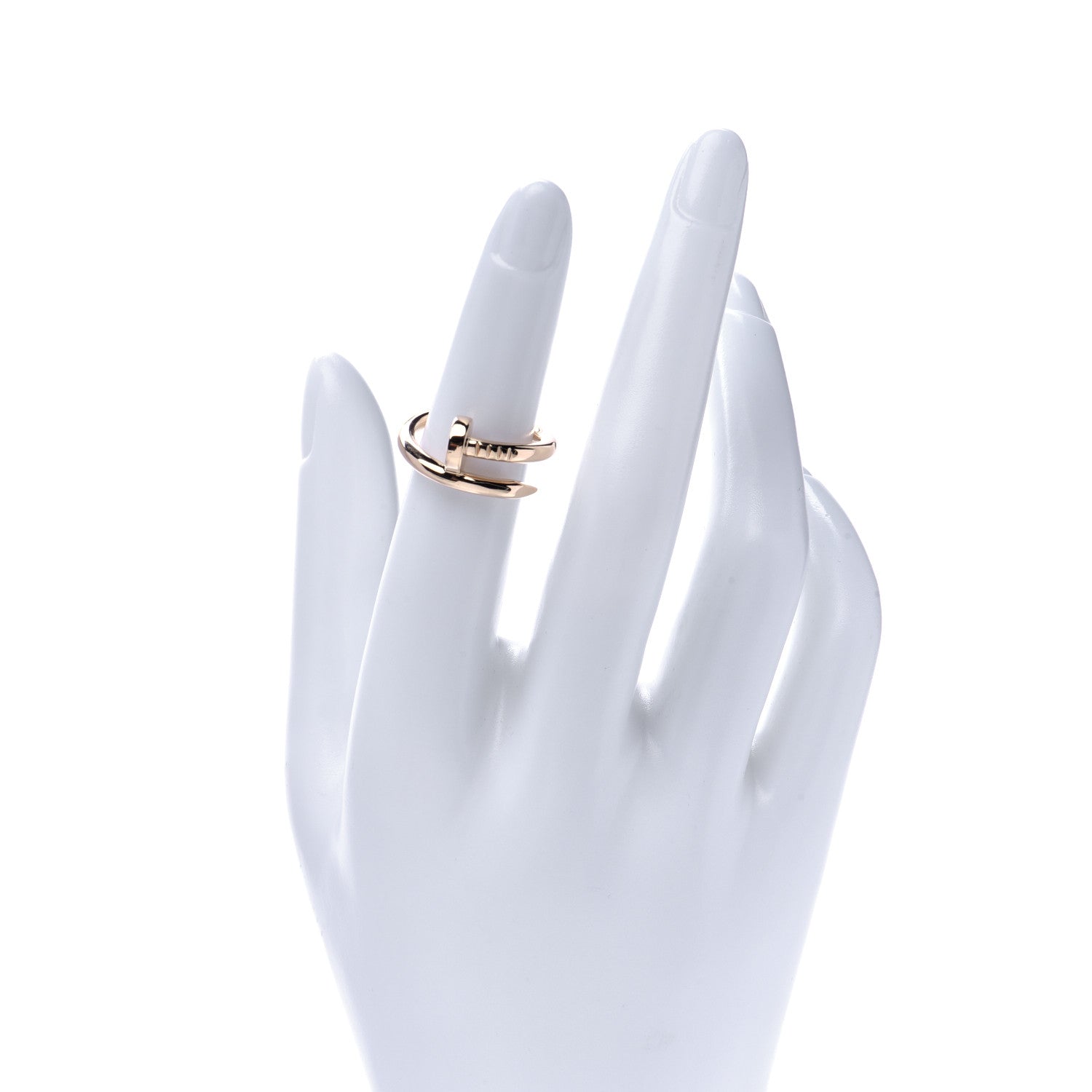 Cartier 18K Yellow Gold Juste Un Clou Ring 51 5.75 2 of 5