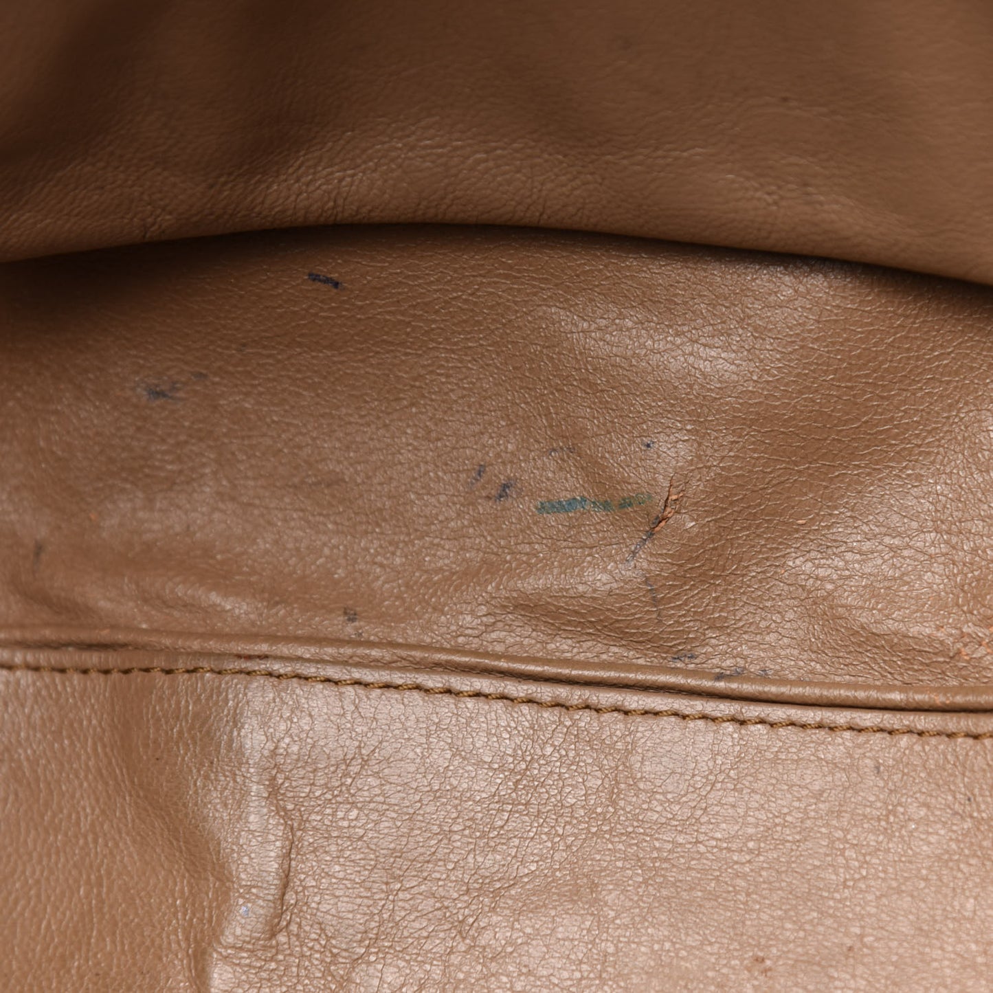 Smooth Calfskin Mini Luggage Camel