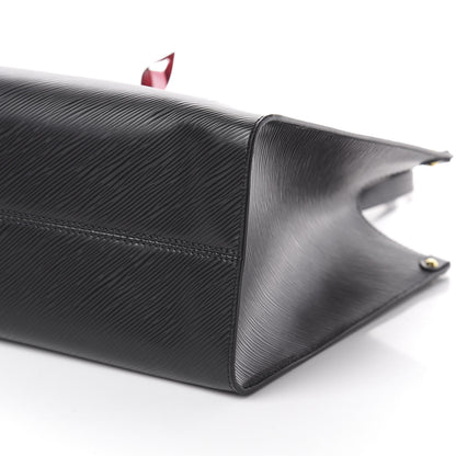 Louis Vuitton Epi Onthego MM Black 8 of 8