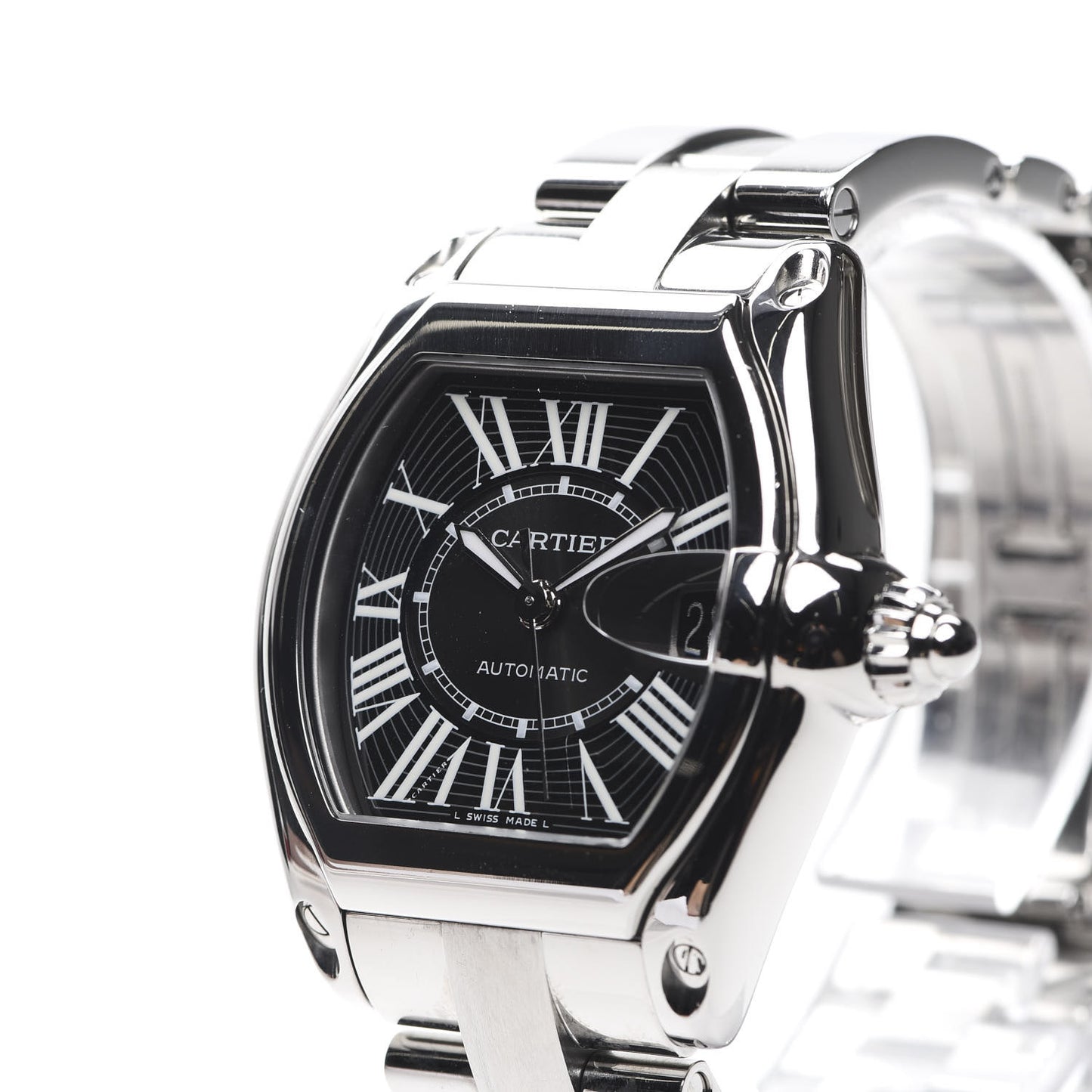 Stainless Steel 37mm Roadster Automatic Watch Black