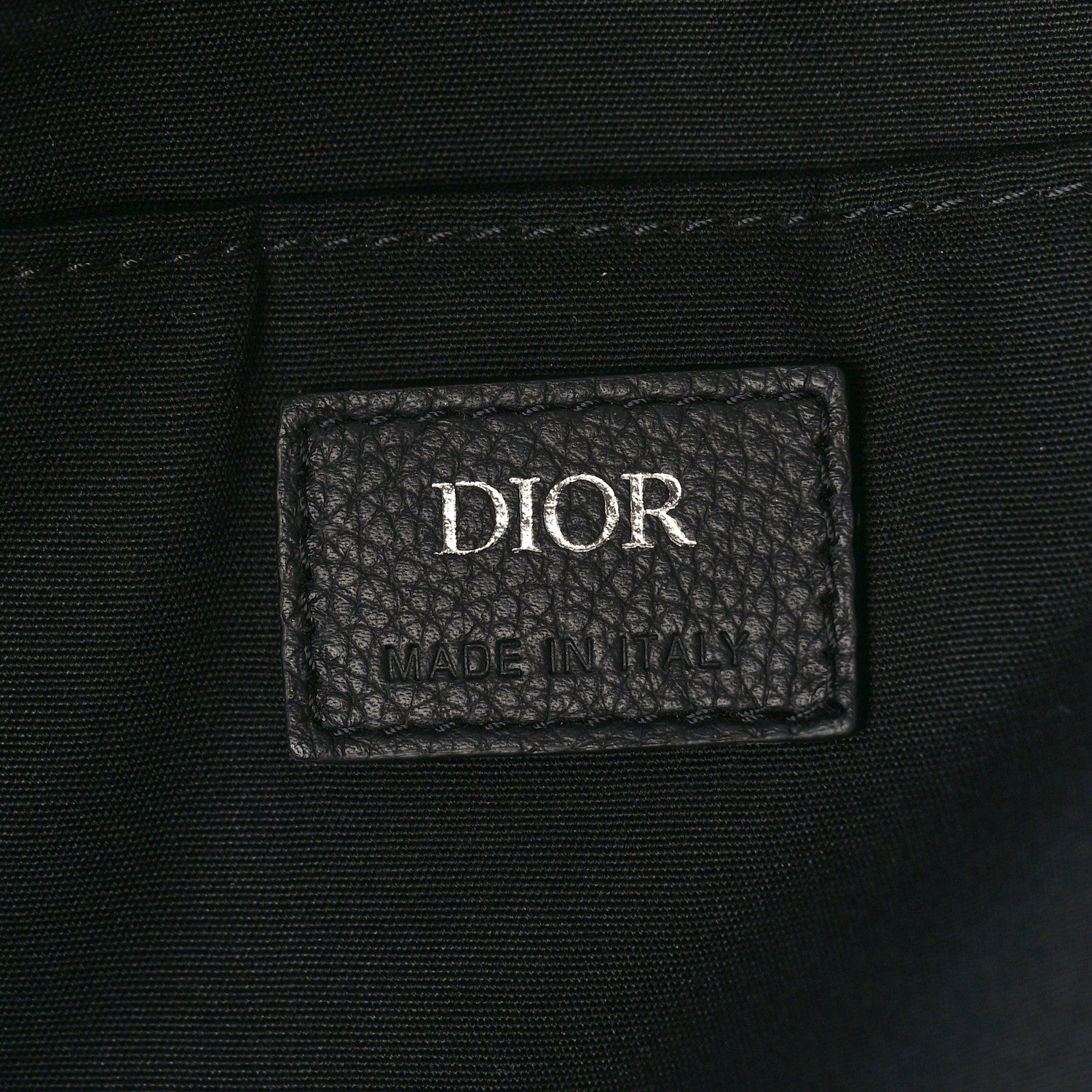 Christian Dior Oblique Calfskin Rider Backpack Beige Black 6 of 12