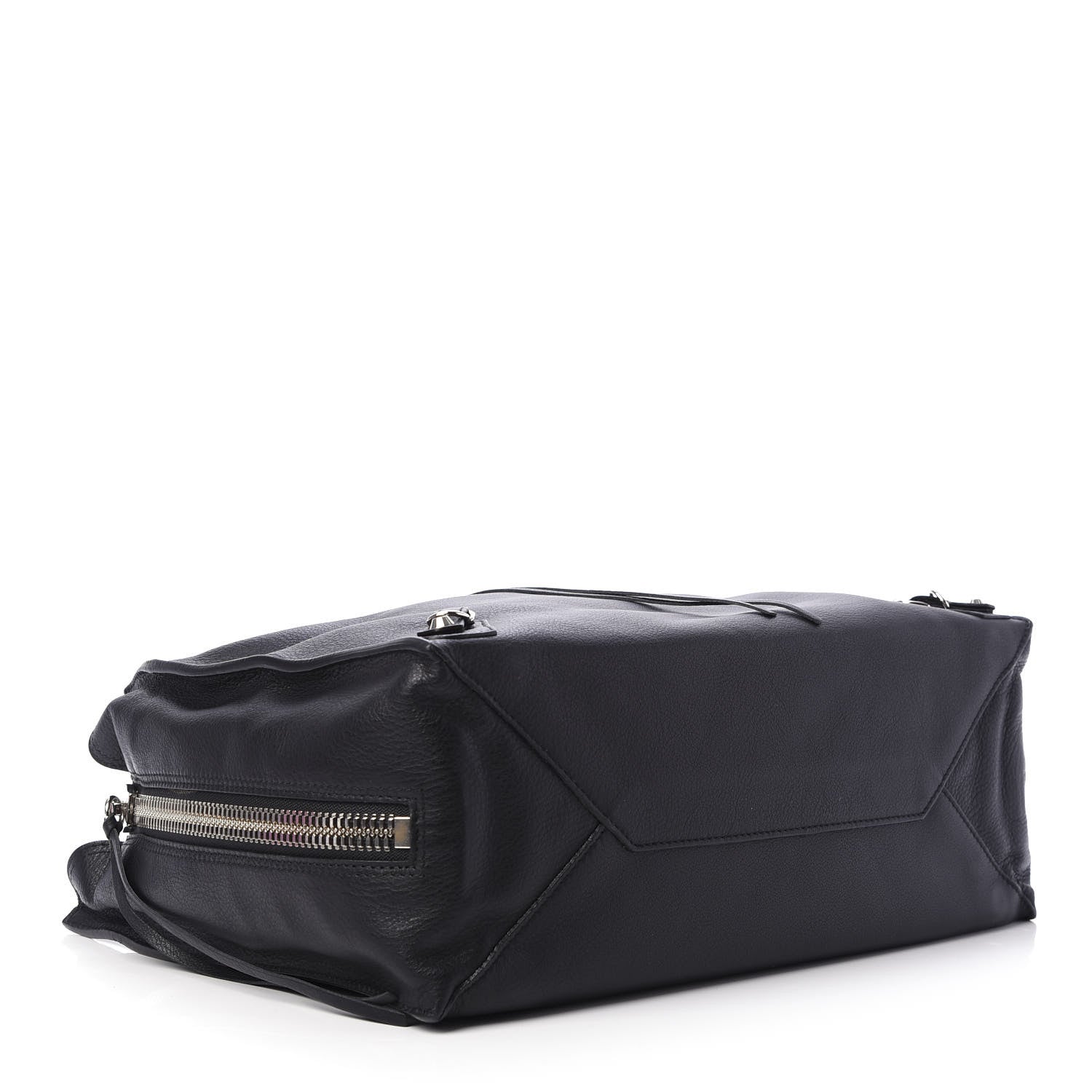 Balenciaga Veau Papier B4 Zip Around Tote Black 6 of 12