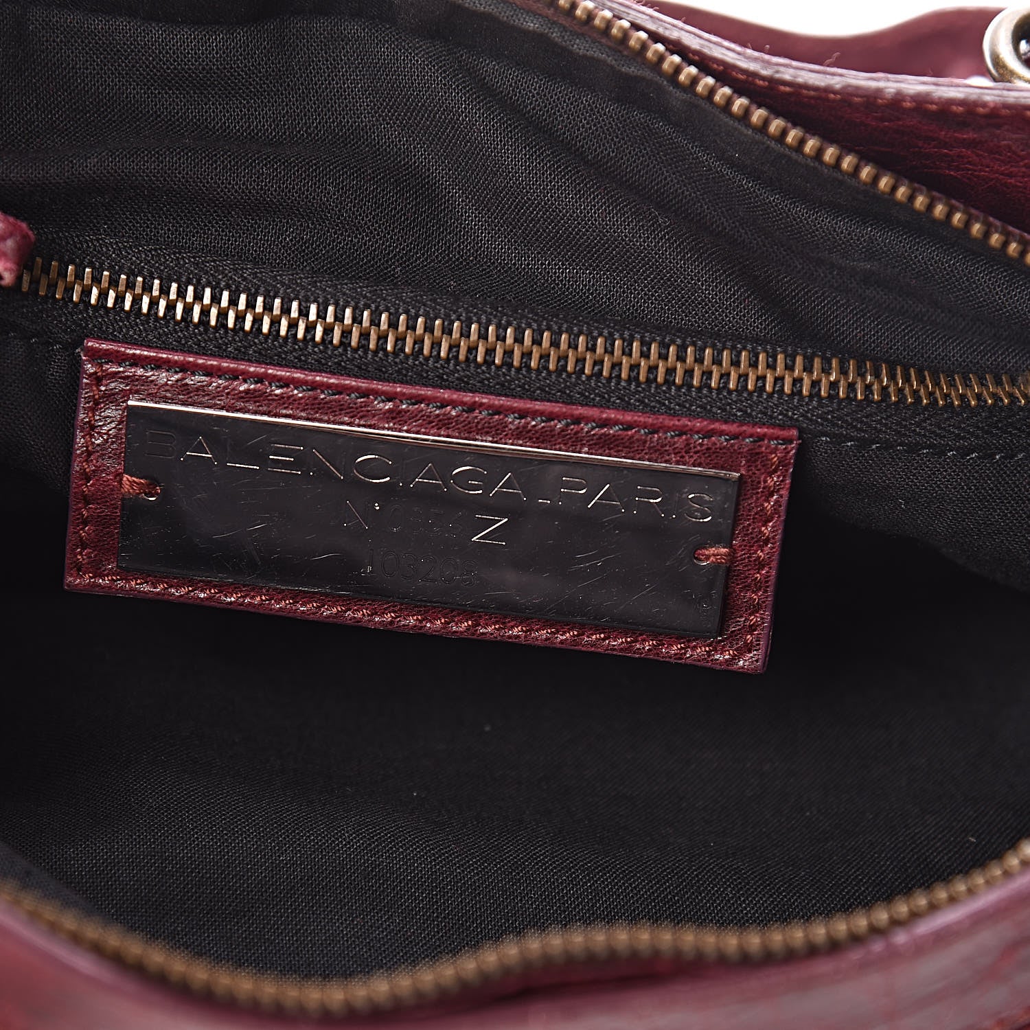 Balenciaga Chevre Classic Hardware First Bordeaux 6 of 12