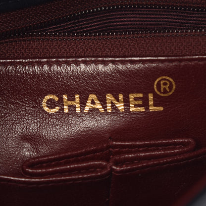 Chanel Lambskin Quilted Mini Square Flap Bag Navy 11 of 30