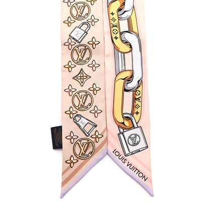 Louis Vuitton Silk Bejeweled BB Bandeau Beige 2 of 4