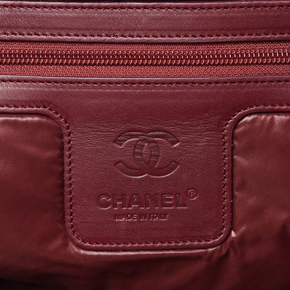 Chanel Nylon Quilted Coco Cocoon Bowler Black 6 of 8