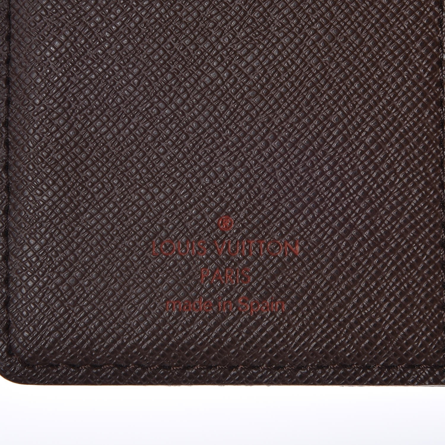 Louis Vuitton Damier Ebene Small Ring Agenda Cover 6 of 6