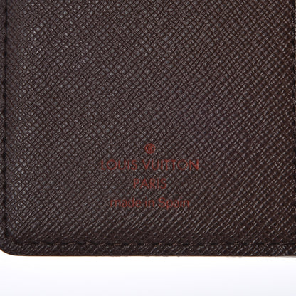 Louis Vuitton Damier Ebene Small Ring Agenda Cover 6 of 6