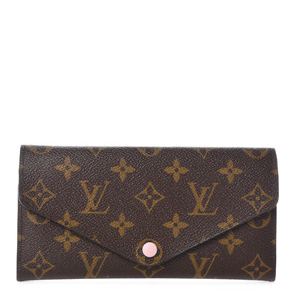 Louis Vuitton Monogram Josephine Wallet Rose Ballerine 1 of 9