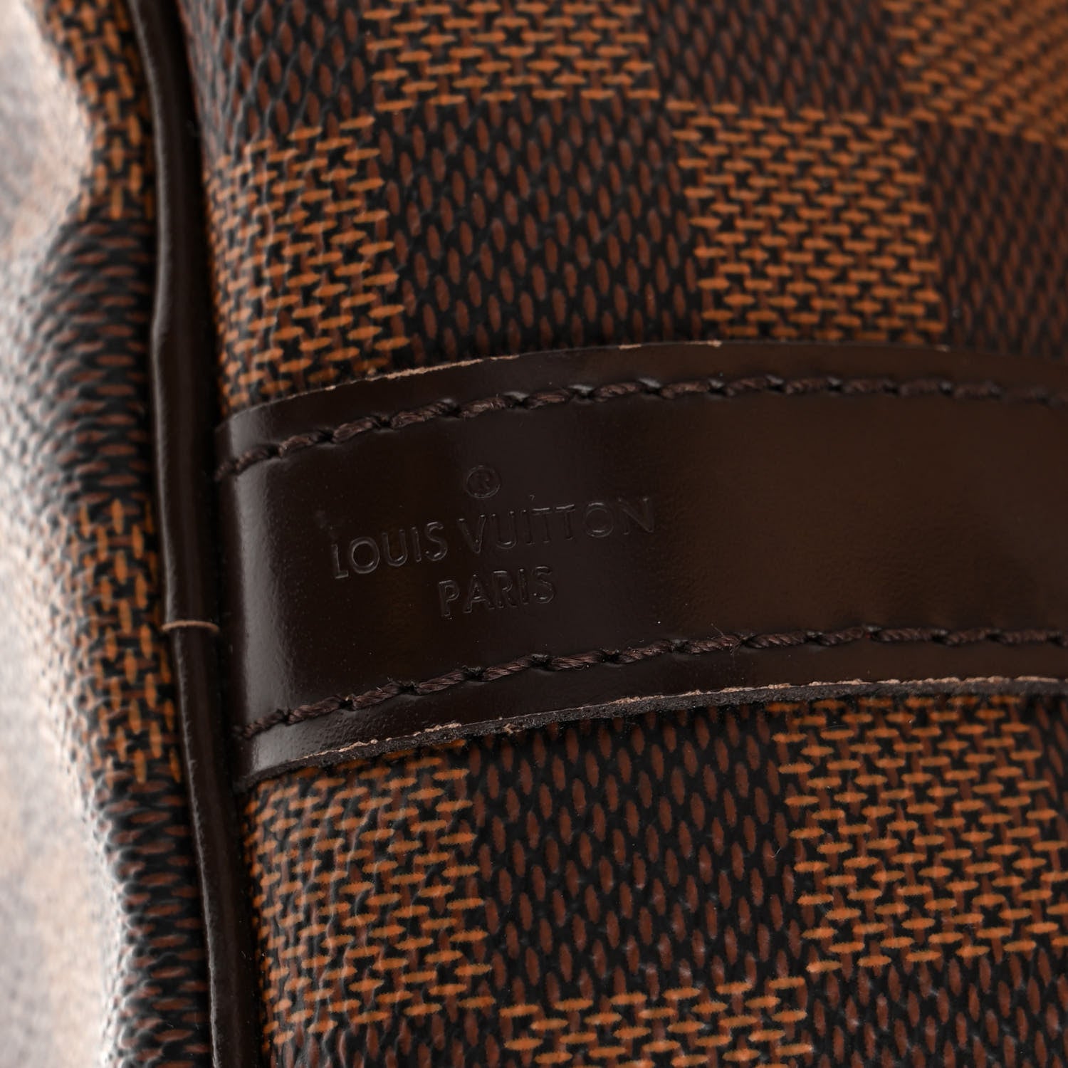 Louis Vuitton Damier Ebene Speedy Bandouliere 30 6 of 10