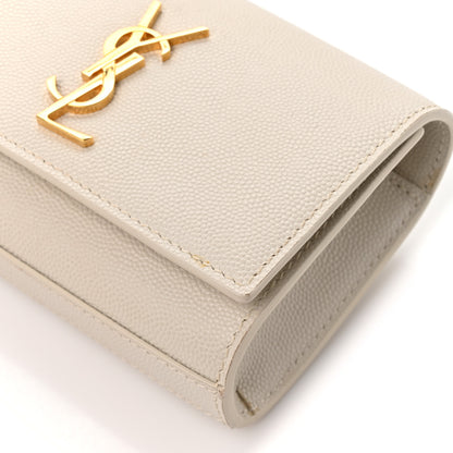 Saint Laurent Grain De Poudre Monogram Kate Belt Bag Crema Soft 12 of 14