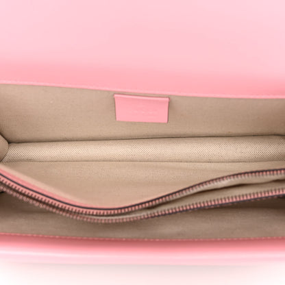 Gucci Azalea Calfskin Enamel Small Dionysus Shoulder Bag New Cherry Red Wild Rose Off White 5 of 11