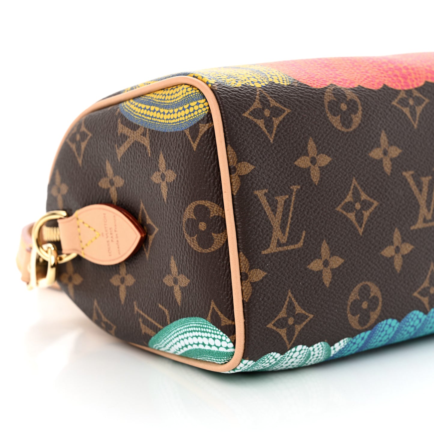 LV X YK Monogram Pumpkins Speedy Bandouliere 20