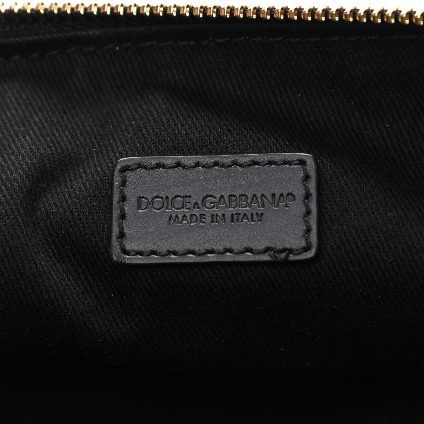 Jacquard Leopard Print Zip Pouch Multicolor