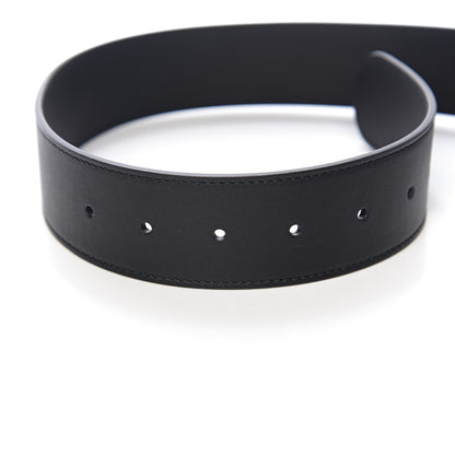 Gucci Calfskin Double G 40mm Belt 75 30 Black 4 of 5