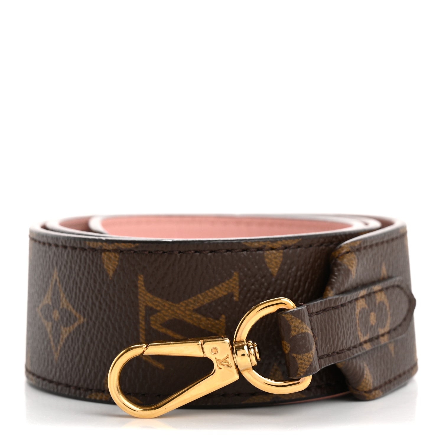 Louis Vuitton Monogram Bandouliere Shoulder Strap Rose Poudre 1 of 6