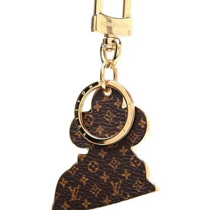 Louis Vuitton Monogram Metal Christmas Vivenne Bag Charm Key Holder 4 of 7