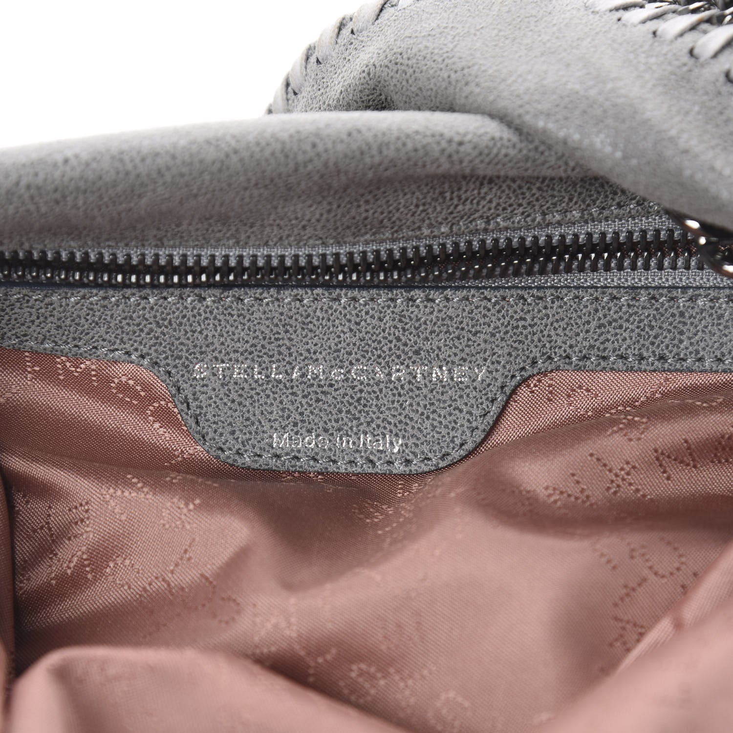 Stella McCartney Shaggy Deer Falabella Fold Over Tote Grey 5 of 7