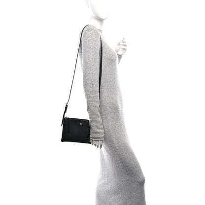 Fendi Vitello Mini Crossbody Pouch Black 2 of 11