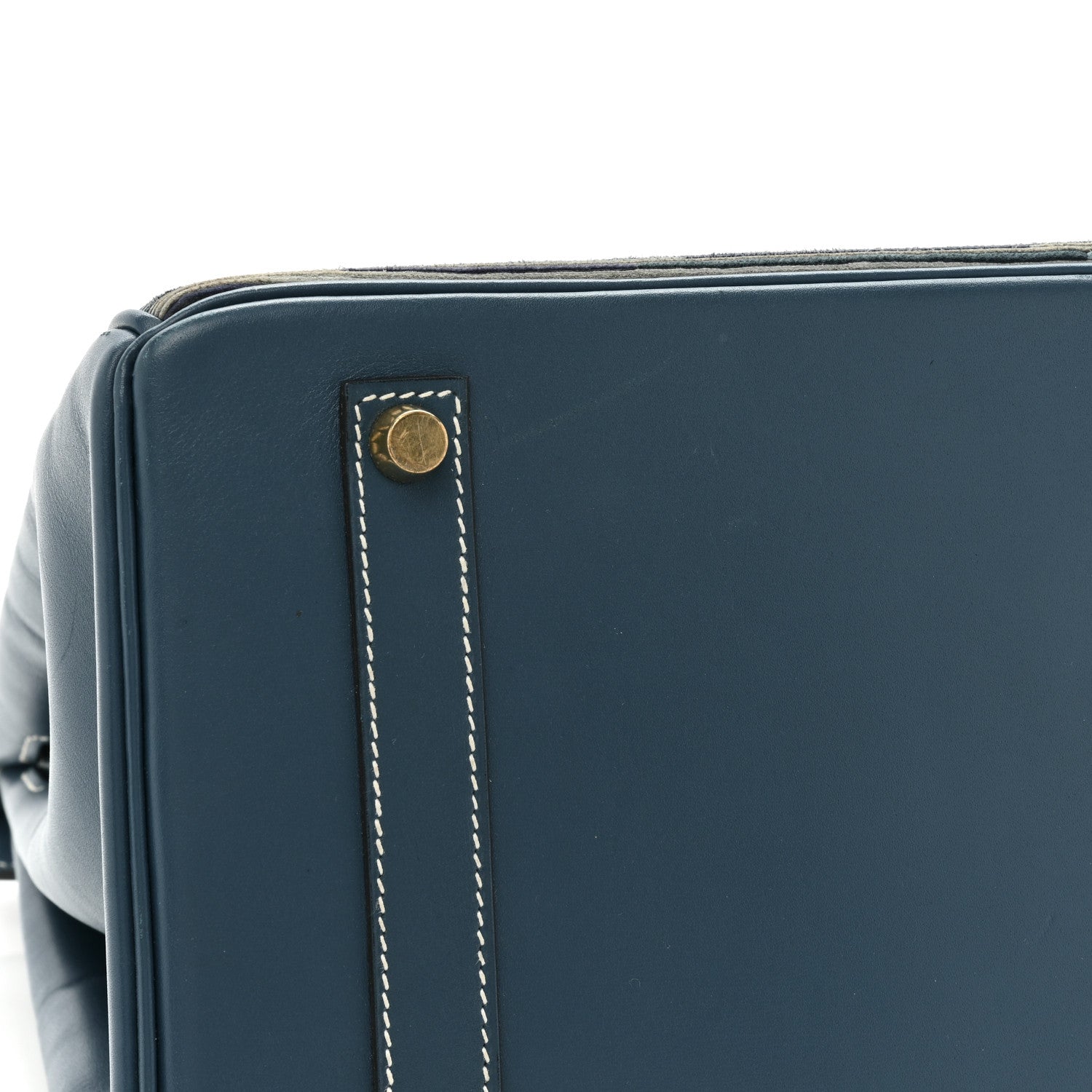 Hermes Evercalf Vibrato Birkin 35 Bleu Thalassa 16 of 18