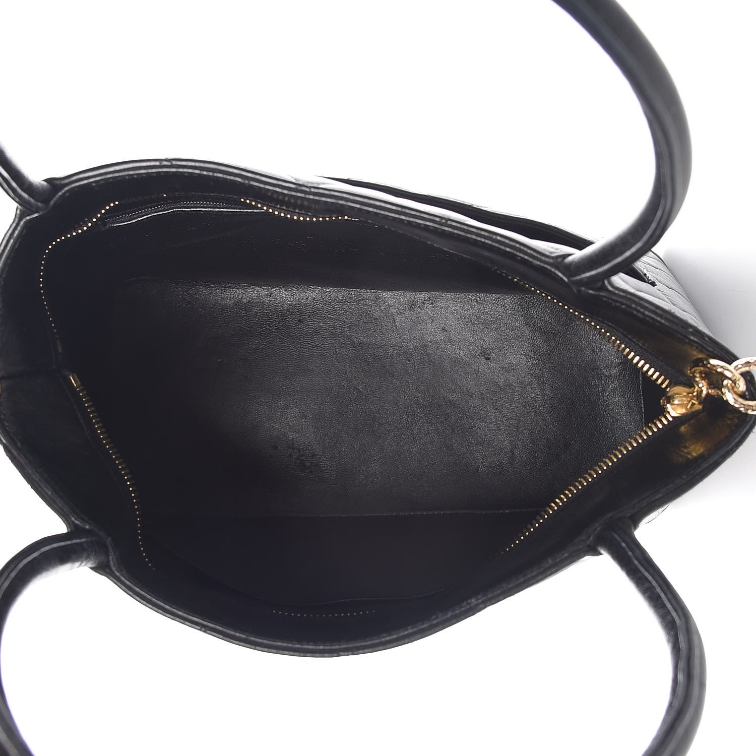 Chanel Lambskin Quilted Medallion Tote Black 5 of 13
