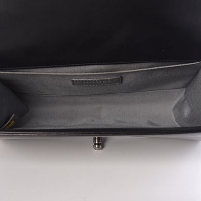Chanel Lambskin Quilted Medium Boy Flap Black 7 of 11