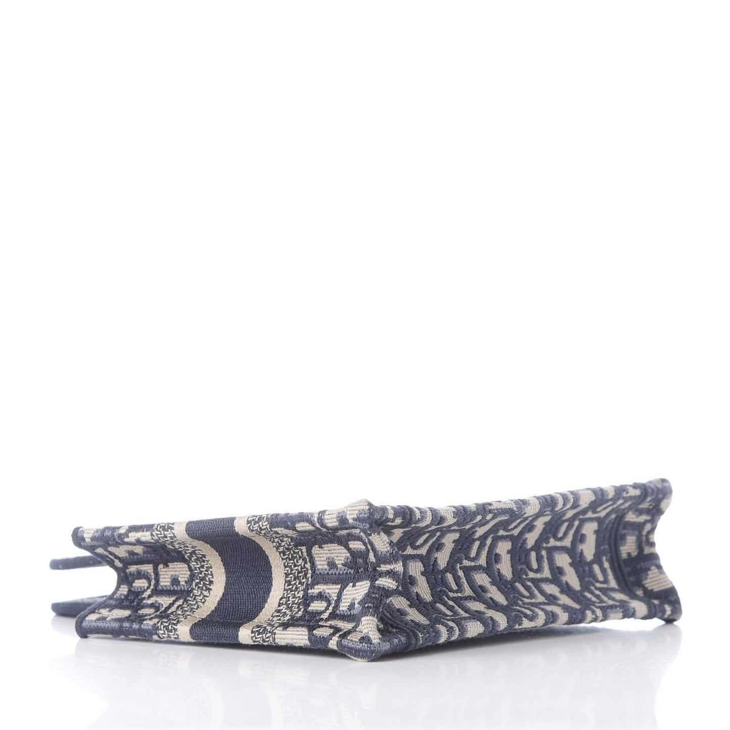 Oblique Mini Book Tote Blue Multicolor