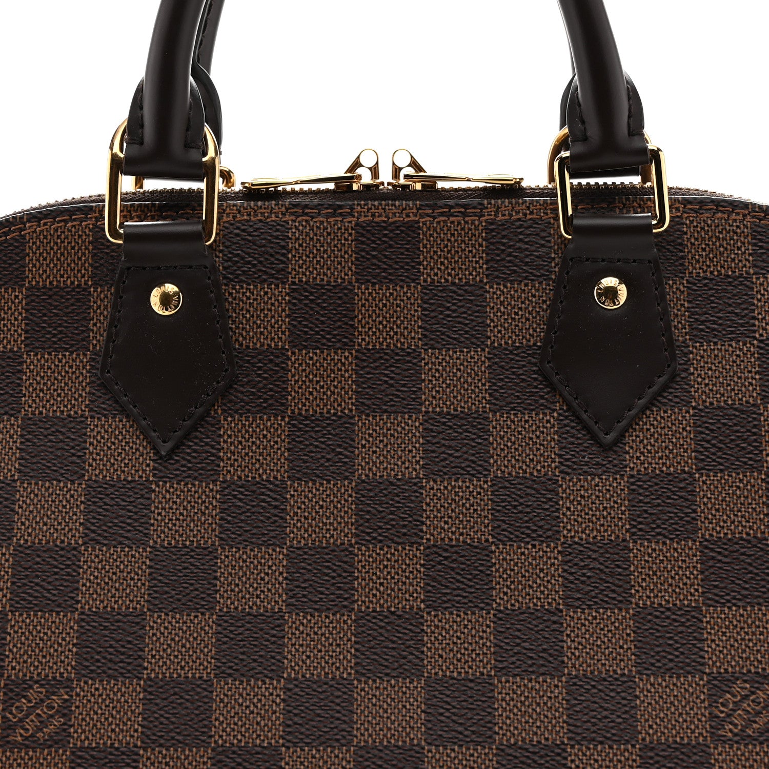 Louis Vuitton Damier Ebene Alma MM 7 of 10