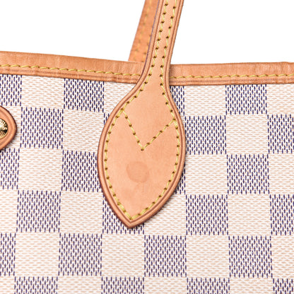 Louis Vuitton Damier Azur Neverfull PM 14 of 27