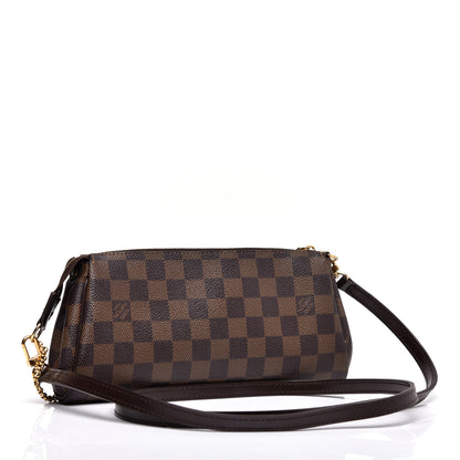 Louis Vuitton Damier Ebene Eva Clutch 3 of 9