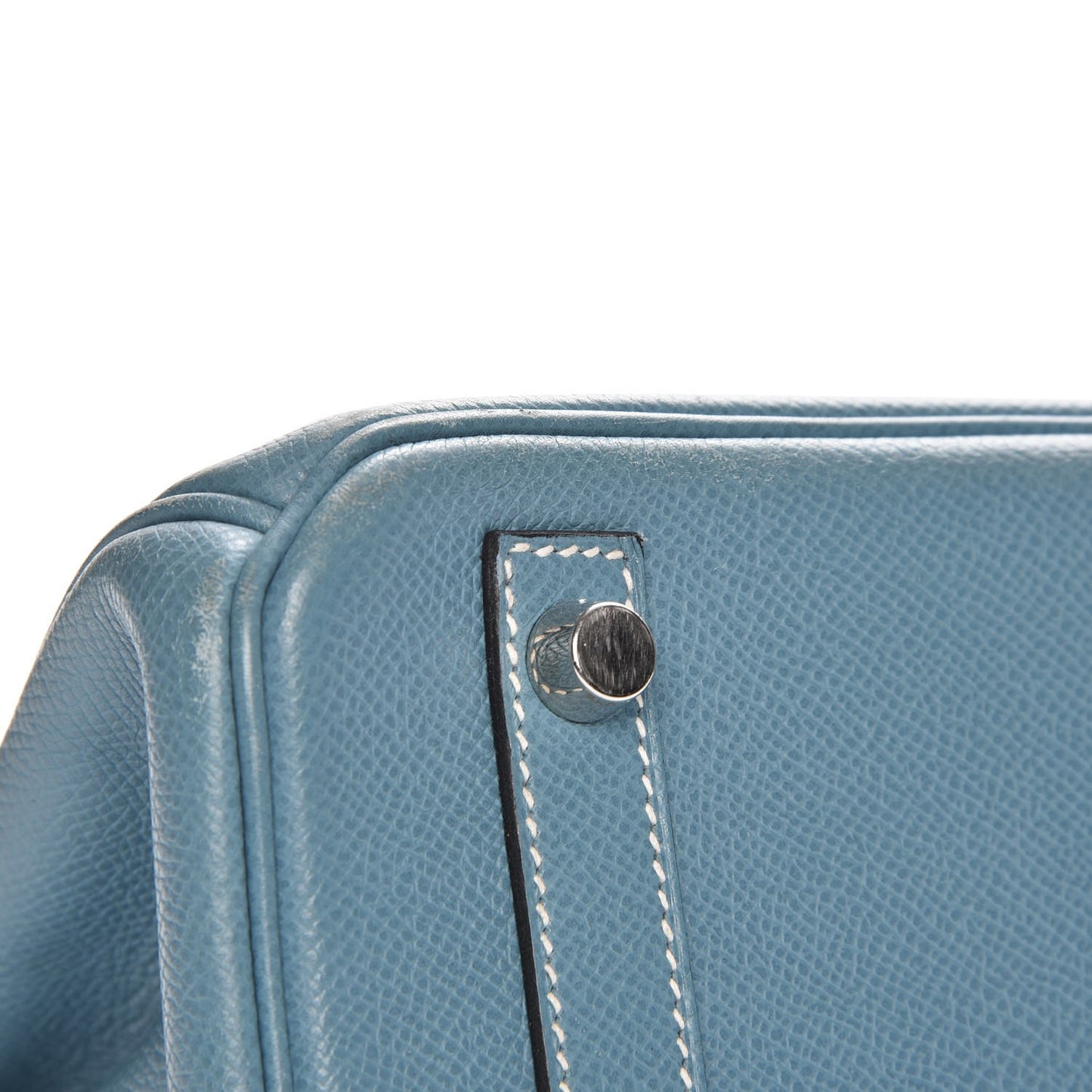 Epsom Birkin 30 Blue Jean