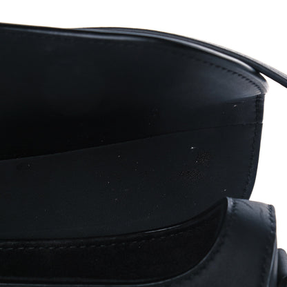 Christian Dior Ultra Matte Calfskin Saddle Bag Black 12 of 15