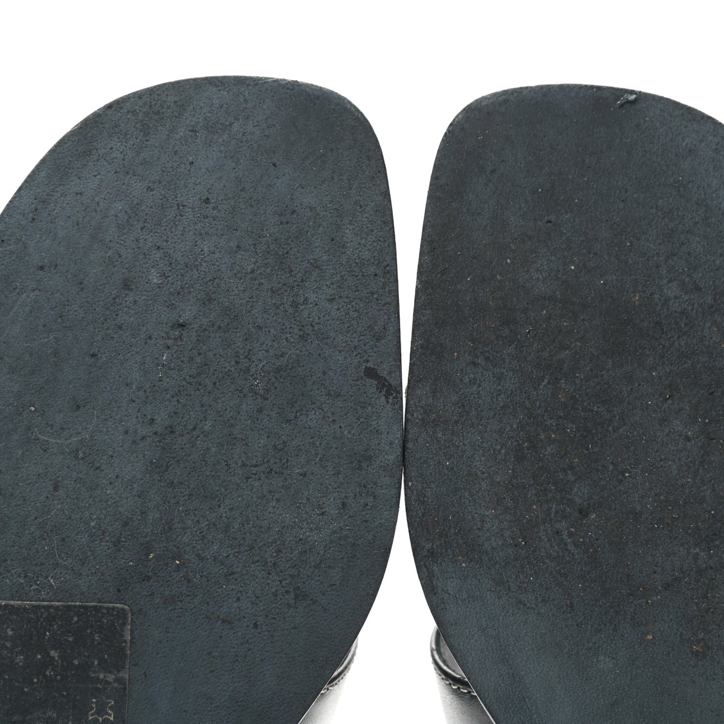 Box Calfskin Oran Sandals 39 Black