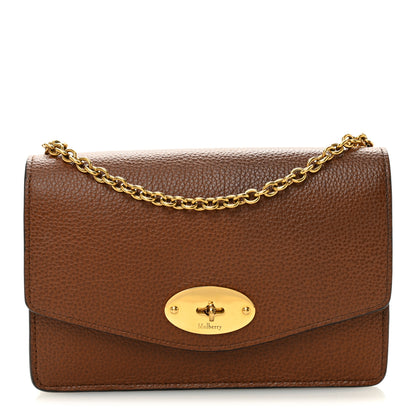 Mulberry Small Classic Grain Calfskin Small Darley Oak 1 of 9