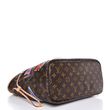 Louis Vuitton Monogram Stories Neverfull MM 5 of 9