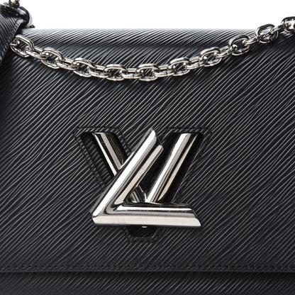 Louis Vuitton Epi Twist Shoulder Bag MM Black 11 of 11