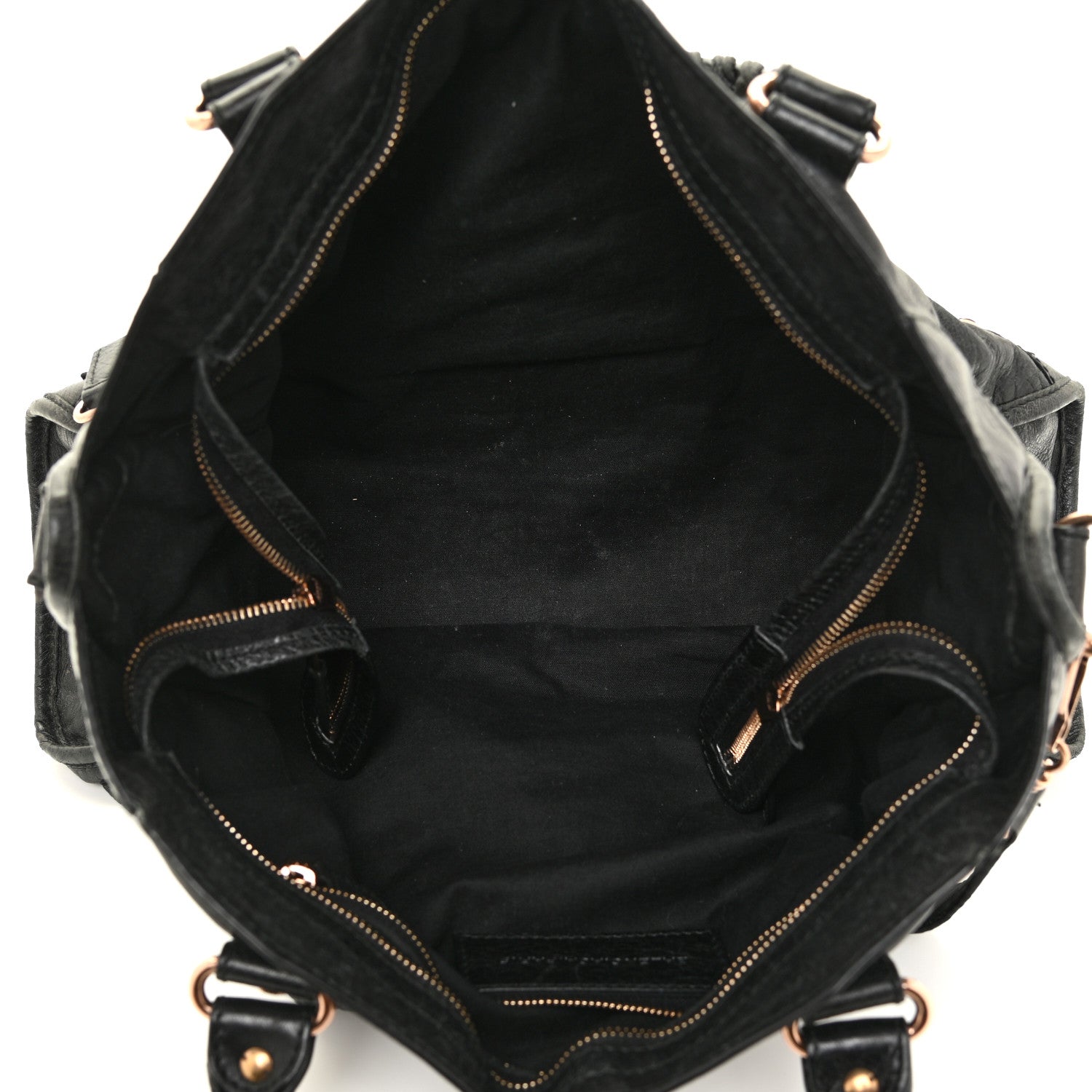 Balenciaga Agneau Giant 12 Rose Gold Hardware City Black 5 of 19
