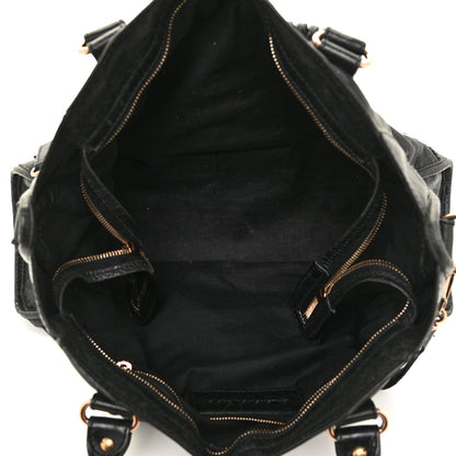 Balenciaga Agneau Giant 12 Rose Gold Hardware City Black 5 of 19
