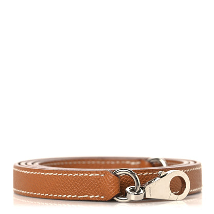 Hermes Epsom Kelly Shoulder Strap Gold 1 of 4