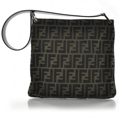 Fendi Zucca Shoulder Bag Tobacco 3 of 9