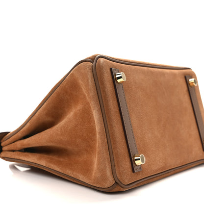 Hermes Veau Doblis Swift Grizzly Birkin 25 Alezan 7 of 11