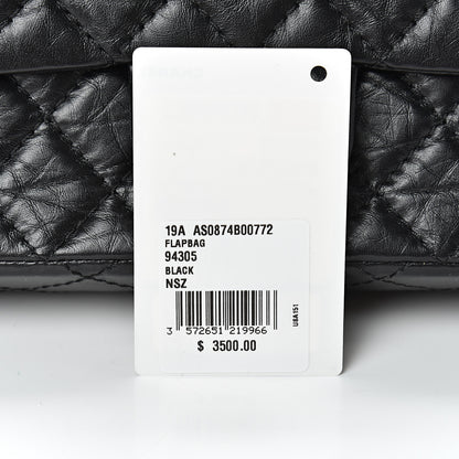 Chanel Aged Calfskin Quilted 2.55 Reissue Mini Flap Black 11 of 13
